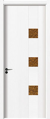 Avorio Front Door, porta di H2.1m di entrata di legno moderna 800kg/M3