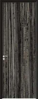 Porte di entrata di legno placcate di alluminio delle porte di legno interne di ISO9001 45mm