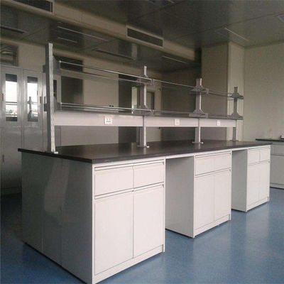 Piano d'appoggio resistente chimico dei laboratori medici, mobilia del laboratorio dell'università di 850mm
