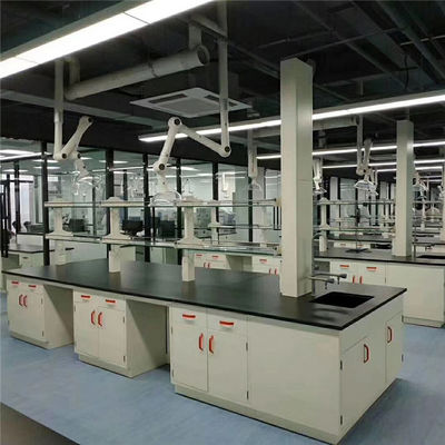 Mobilia d'acciaio resistente chimica del laboratorio di L1500mm T1.0mm