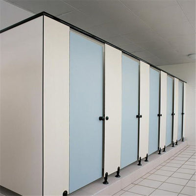 Divisione del cubicolo della toilette del hpl dell'OEM 12mm W1m per le stazioni